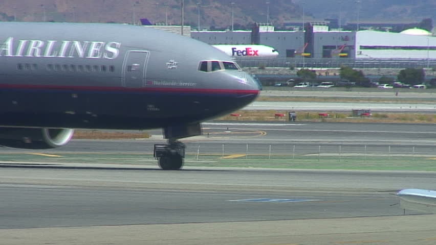 Luggage being unloaded.