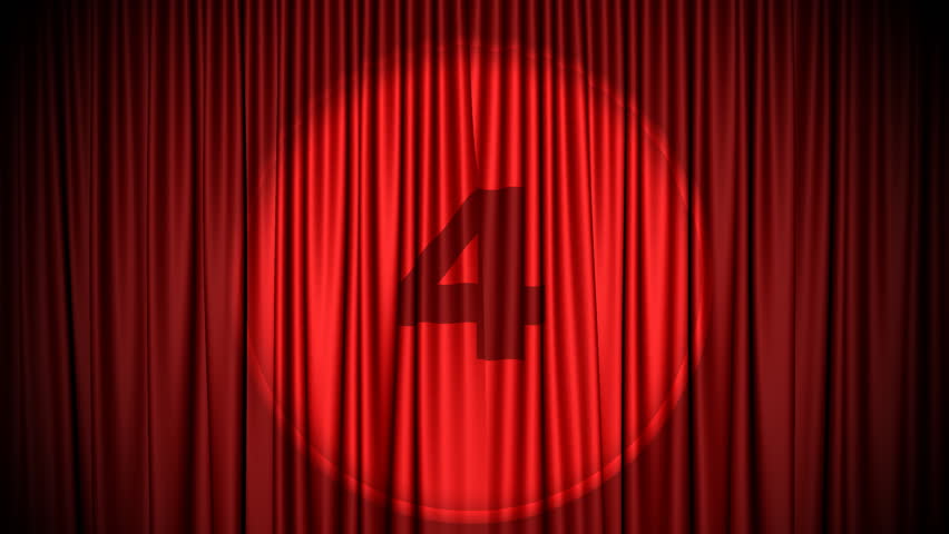 Red Curtain With 5 Second Stock Footage Video 100 Royalty Free