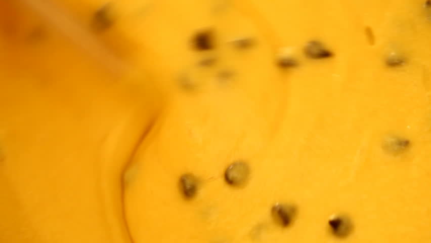 Homemade muffin preparation