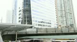 Group of corporate buildings taken at Bangkok junction sathorn