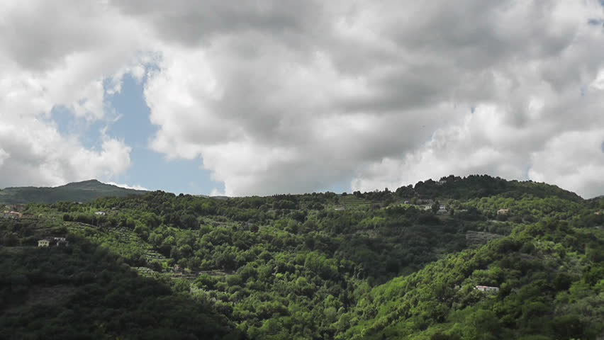Mountain and Clouds