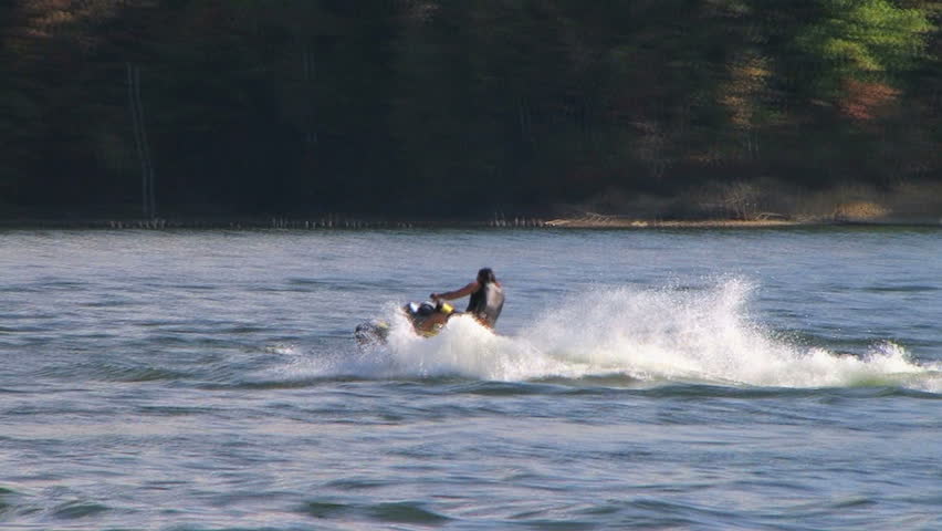 Waverunner on Lake 