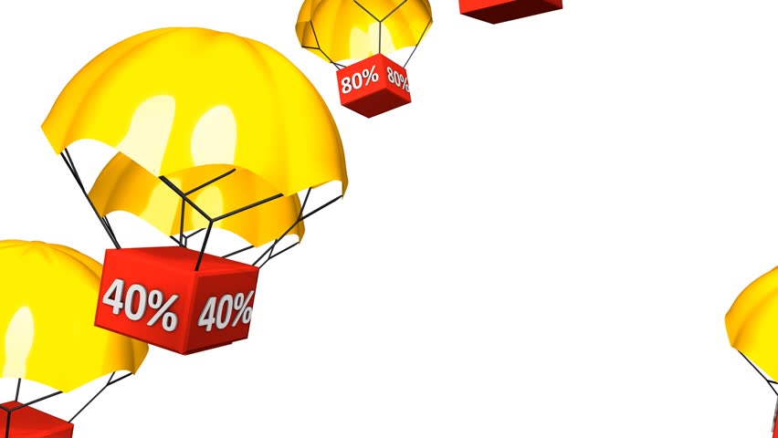 Sale discount promotion animation.