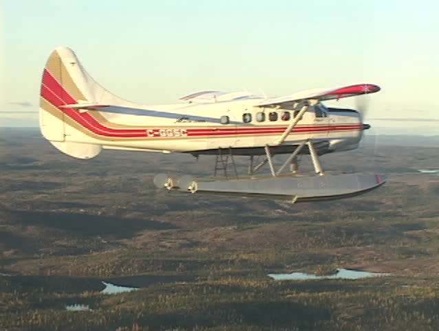 Flying Otter in Quebec, Canada