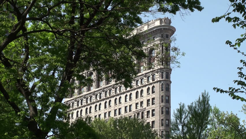 NEW YORK - CIRCA APRIL 2012:  Flatiron Building circa April 2012.