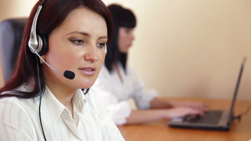 Female Customer Service Representative