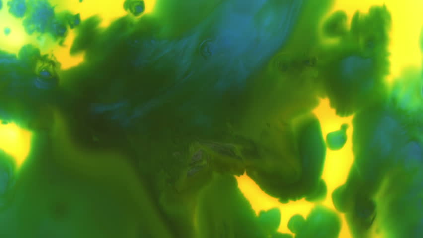 Ink in water. Colour ink reacting in water creating abstract cloud formations. Can be used as transitions, Added to modern projects, gunge projects, art backgrounds. Inky Drops, Ink Bolts, Paint