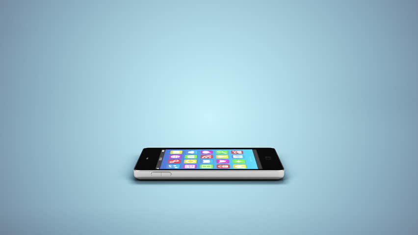 mobile phone app cloud sync concept
