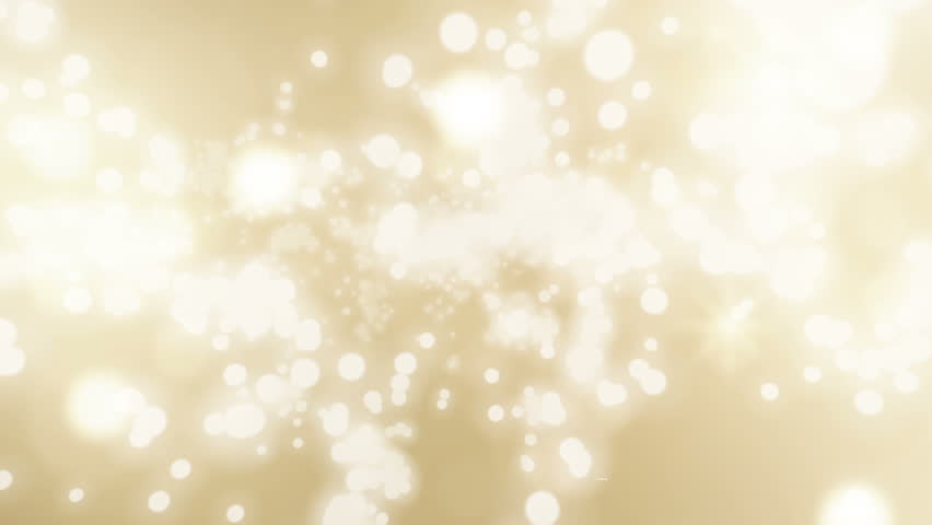 flying sparkles - christmas golden background