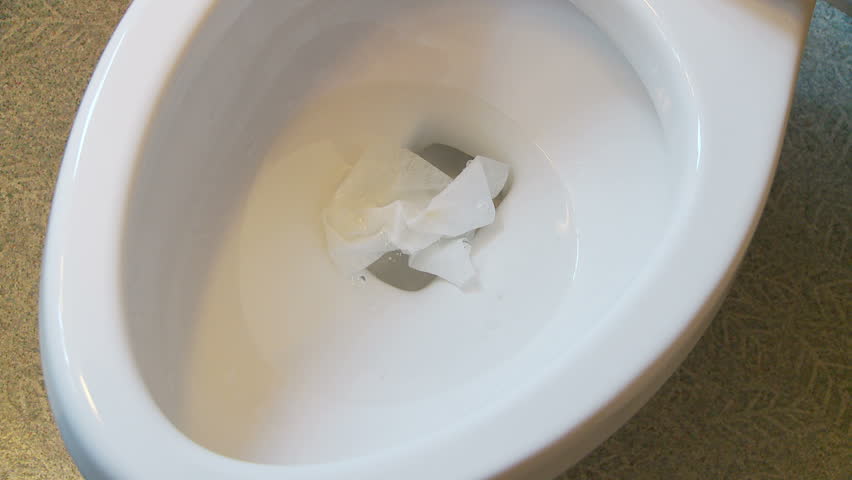 Toilet flushing