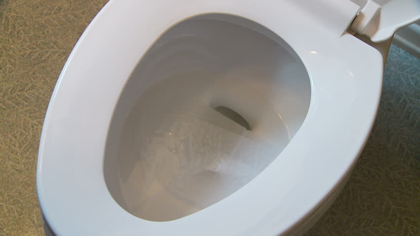 Toilet flushing