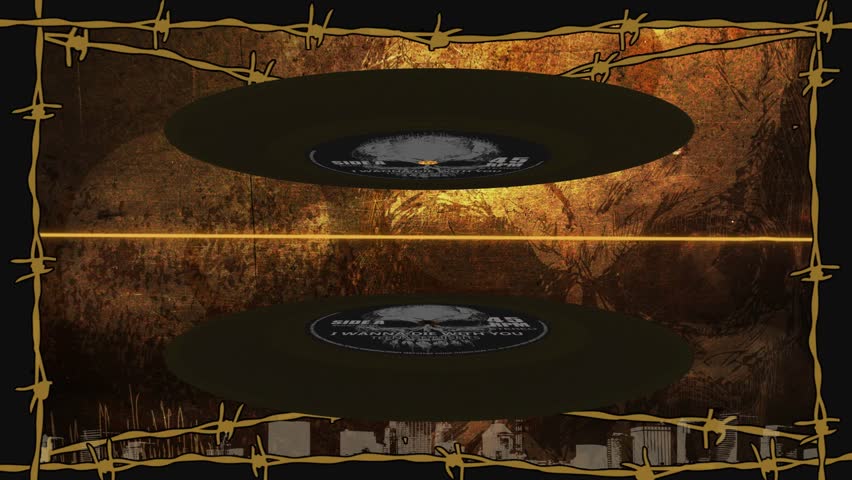 Stereoscopic 3D Musical Revolutions: Gothic Rock animated 3d background - 2D Version
