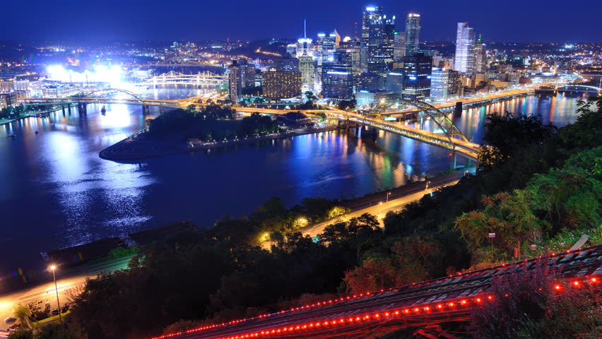 The Duquesne incline in Pittsburgh, Pennsylvania