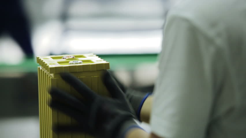 Production of lithium ion batteries