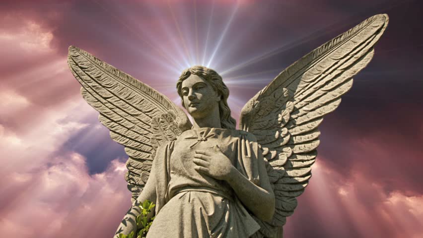 HD - The statue of an Angel on time lapse clouds (Loop).

Formats available: HD-NTSC-PAL