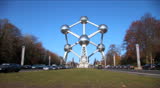 Famous modern landmark in Brussels,Belgium