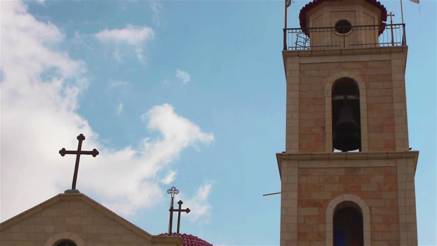 Greek Orthodox monastery on Shepherds Fields in Beit Sahour near Jerusalem