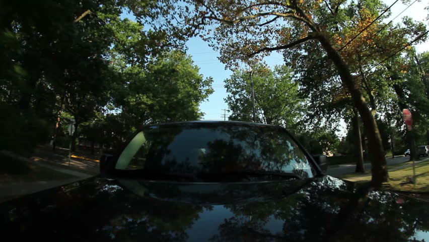 Driving in the upscale, treelined streets in the town of Sewickley, Pennsylvania, just north of Pittsburgh.