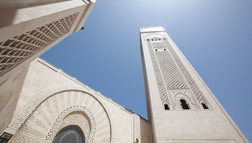 Hassan II Mosque, Casablanca, Morocco, Africa 