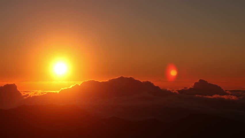Perfect Mountain Landscape Dawn Time Lapse HDR