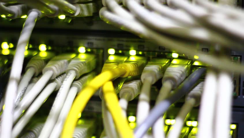 Connections on network server.