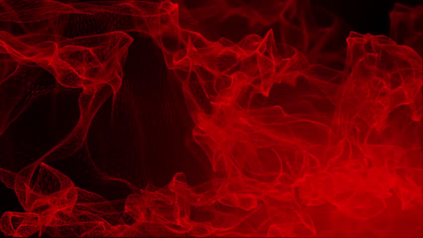 Abstract Element and Background - Particle Animation - 2 - Red