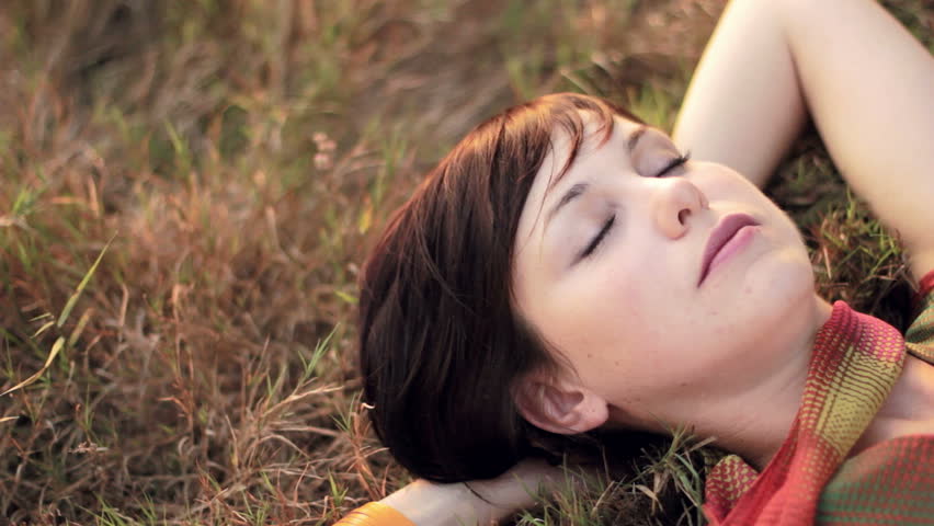 Relaxing in nature