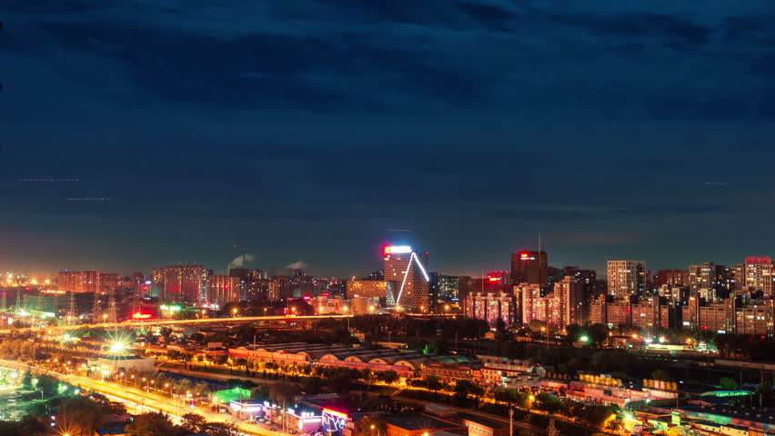 One day. Beijing. 24h timelapse