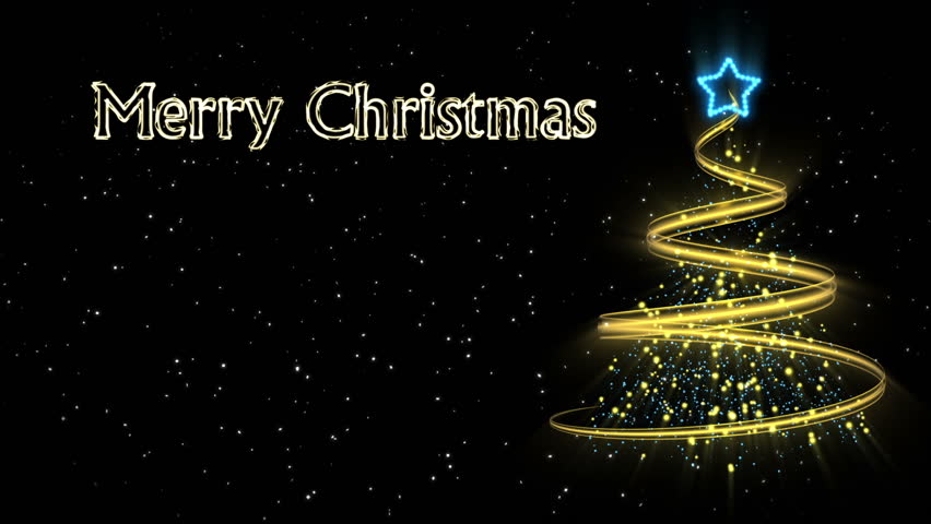 Christmas Tree Background - Merry Christmas 55 (HD)