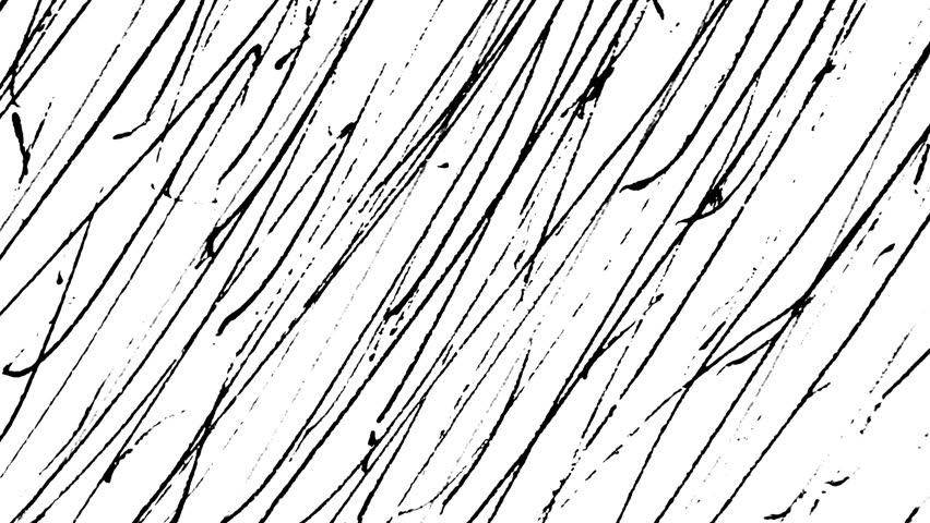 Scribble painted ink light box element.