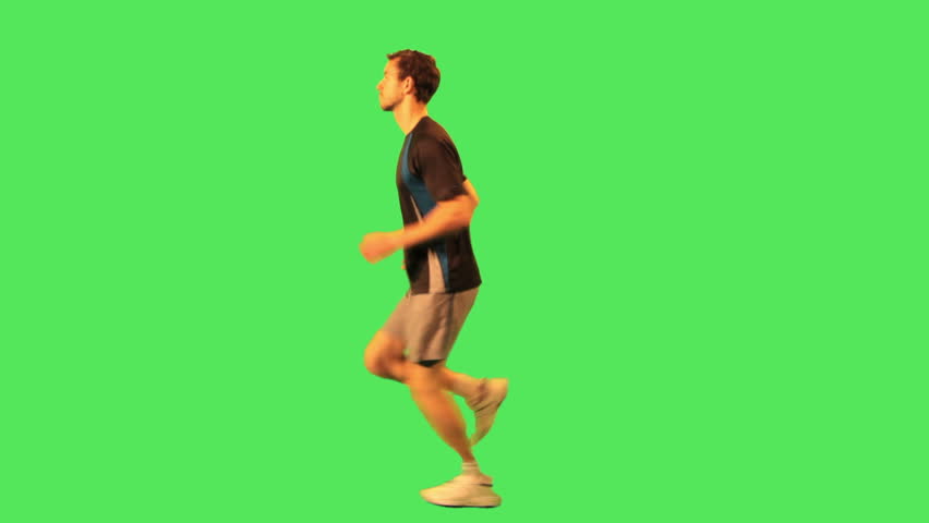 Male runner