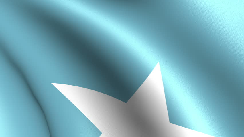 Somalia Flag Waving