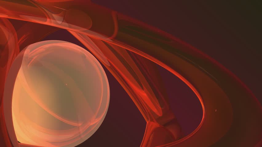 spinning torus abstract background