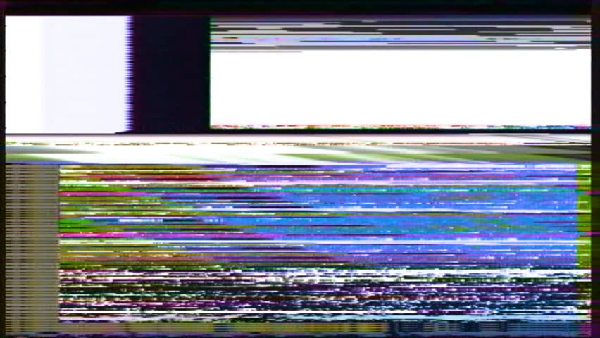 old VHS noise