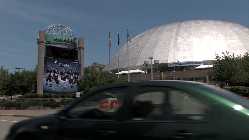 PITTSBURGH, PA - CIRCA JULY 2009: The Civic Arena was an arena located in downtown Pittsburgh, Pennsylvania. This building was demolished in March of 2012.