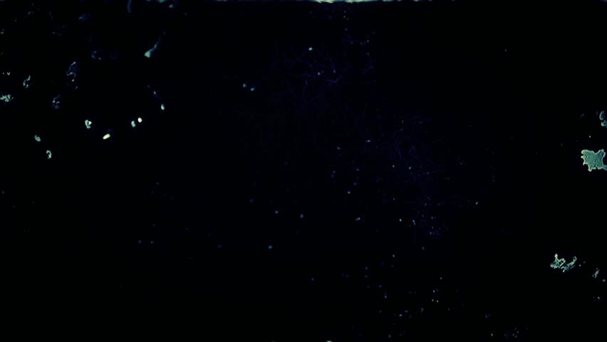 HD - Motion 524: Film Leader with water damage, pulsing colors and sprocket holes (Loop).
