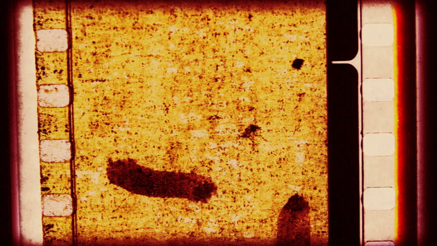 universal film/academy leader countdown, made using 35mm celluloid film strip.