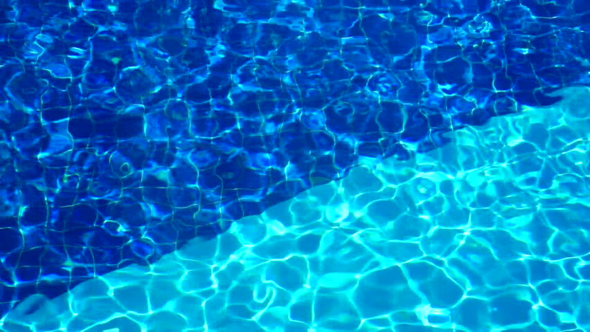 Swimming for Exercise - A man swimming lengths in a pool for exercise.