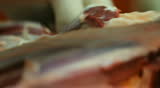 Close-up of meat food butcher
