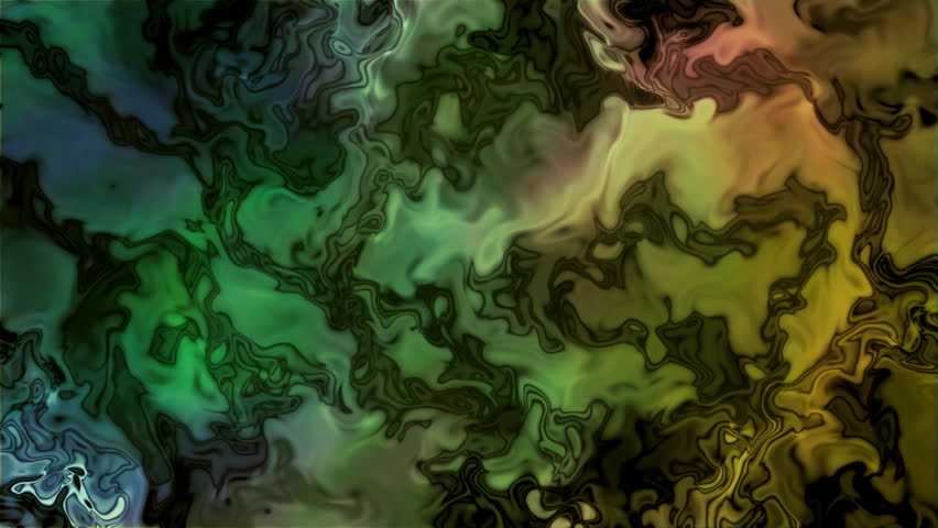 Colorful Strange And Extraordinary Fluid Material Surface Soft Motions Within Mysterious Abstract