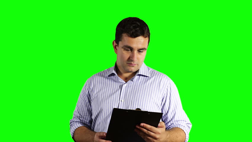Young Businessman Getting Terrible News Greenscreen

Footage shot against green screen and keyed out.
Bg is clean green, removing the it is 1 click.
Green spills are removed.