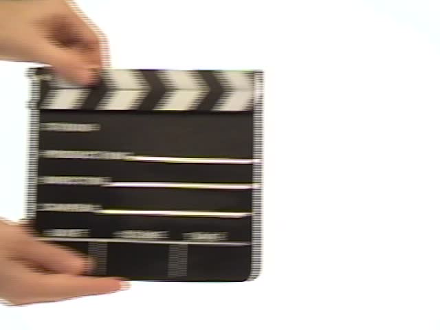 movie clapper board
