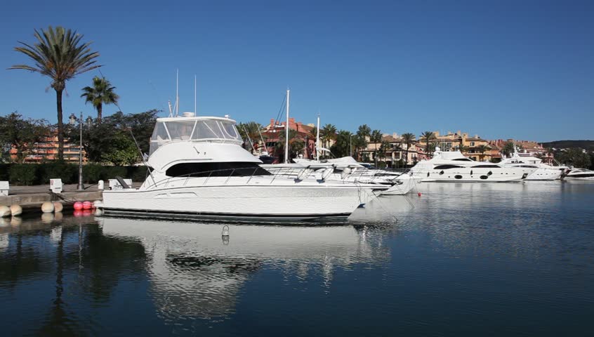 Marina in Sotogrande, Costa del Sol, Andalusia, Spain