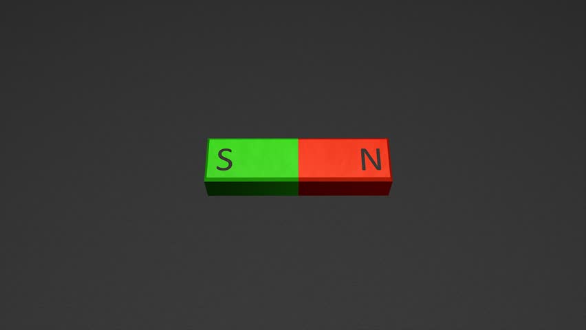 Magnet bar magnetic field.