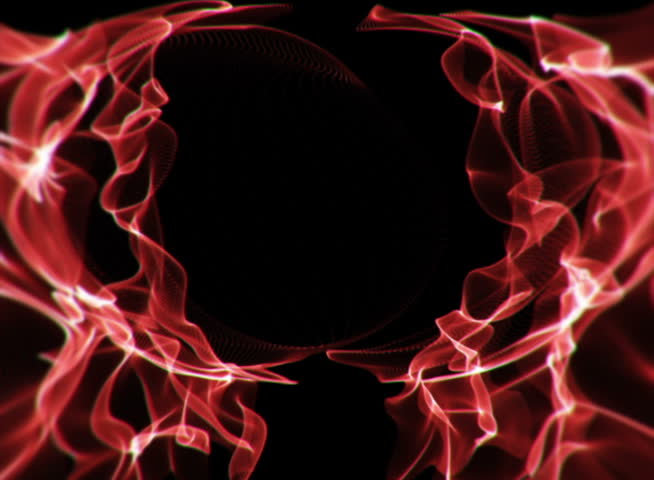 PAL - Motion 561: Red gas undulates and flows (Loop).