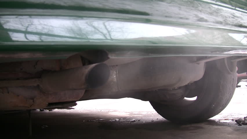 smoke from car 