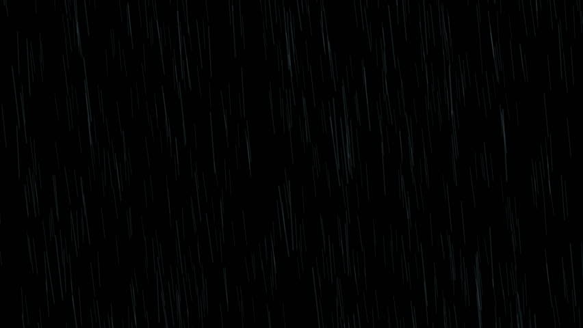 rain at night,water ripple in pond.