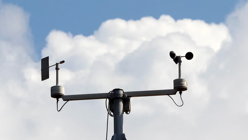 Wind on weather station

Description: Small weather station during the wind.
