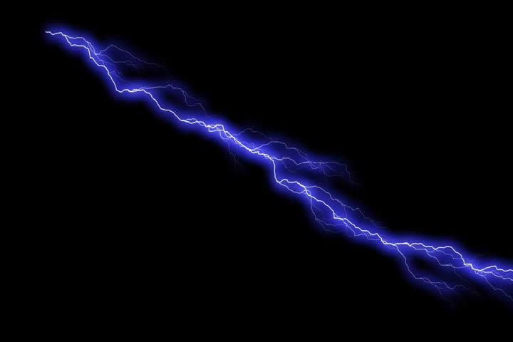 Animated Lightning Series Stock Footage Video 3099118 