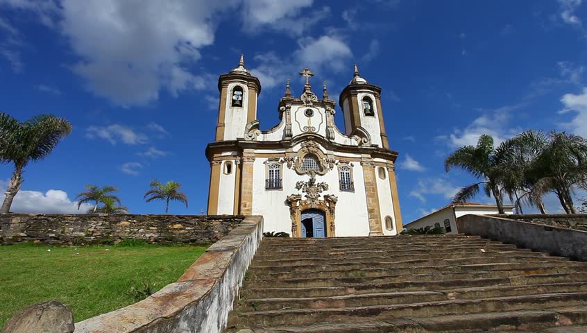 Ouro Preto in Minas Gerais, Brazil